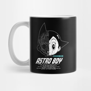 ASTRO BOY - Mighty Atom Vintage DESIGN | Mecha Tech Specs Mug